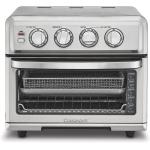 Cuisinart Air Fryer + Convection Toaster Oven, 8-1 Oven with Bake, Grill, Broil & Warm Options, Stainless Steel, TOA-70