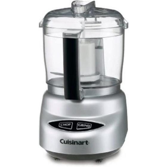 Cuisinart DLC-2ABC Mini-Prep Plus 24-Ounce Food-Processors, 3 Cup, Brushed Chrome and Nickel
