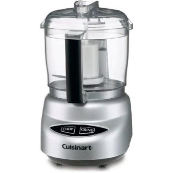 Cuisinart DLC-2ABC Mini-Prep Plus 24-Ounce Food-Processors, 3 Cup, Brushed Chrome and Nickel