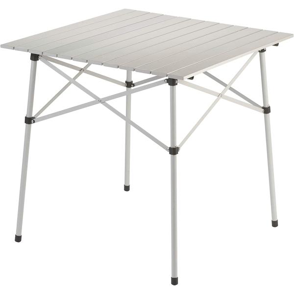 Coleman Outdoor Folding Table | Ultra Compact Aluminum Camping Table, White