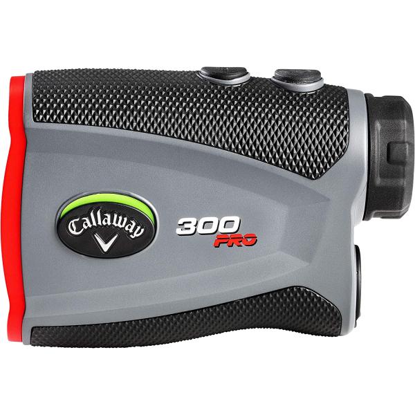 Callaway 300 Pro Slope Laser Golf Rangefinder - golf laser rangefinder featuring slope with an external on/off indicator