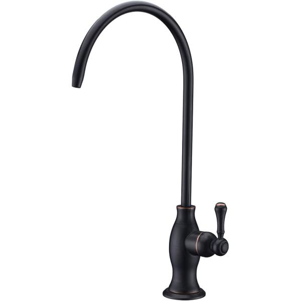 Drinking Water Purifier Faucet, Delle Rosa Commercial Water Filtration Faucet for Under Sink Water Filter System Oil Rubbed Bronze Brass Kitchen Bar Sink Drinking Water Faucet