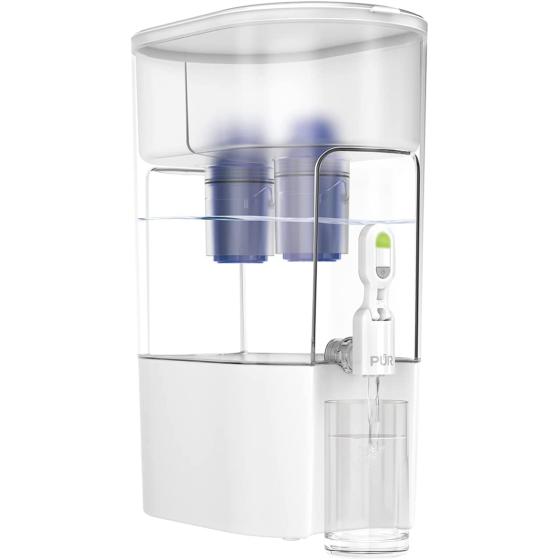 PUR 44-Cup Extra Large Capacity filtered water dispenser, White