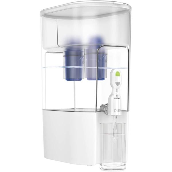 PUR 44-Cup Extra Large Capacity filtered water dispenser, White