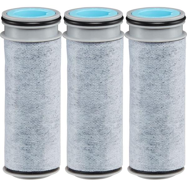 Brita Stream Water Filter Replacements for Stream Pitchers and Dispensers, Lasts 2 Months, Reduces Chlorine Taste and Odor, 3 Count