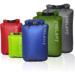 Frelaxy Dry Sack 3-Pack/5-Pack, Ultralight Dry Bags, Outdoor Sacks Keep Gear Dry for Hiking, Backpacking, Kayaking, Camping, Swimming, Boating