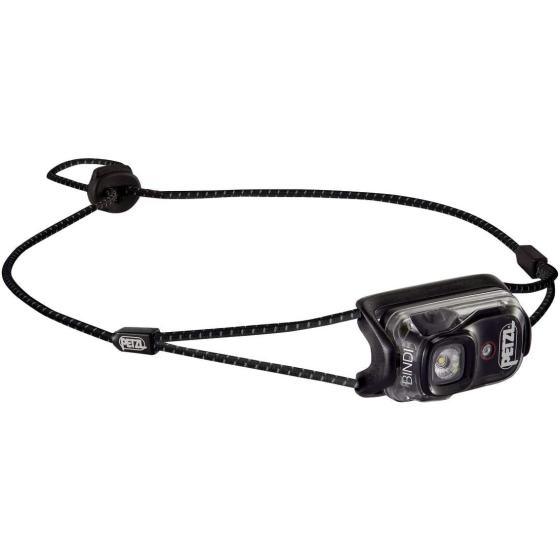 Petzl Bindi Headlamp - Ultra-Compact Rechargeable 200 Lumen Headlamp Designed for Everyday Athletic Activities
