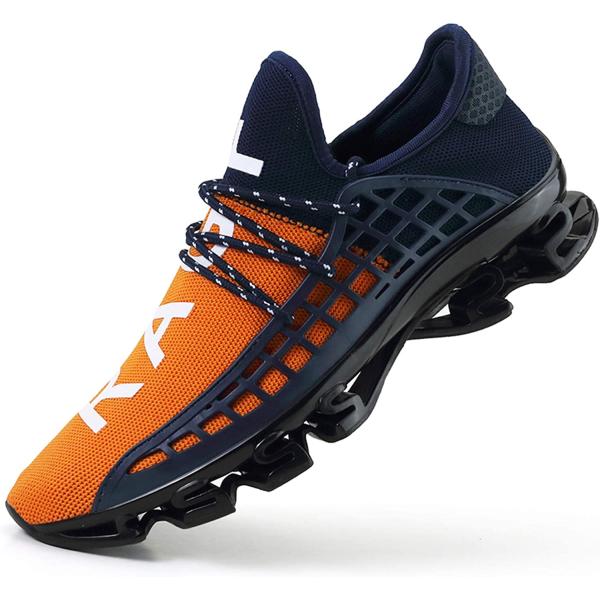 DUORO Men Athletic Shoes Running Shoes Non Slip Blade Road Running Tennis Shoes Walking Sport Sneakers