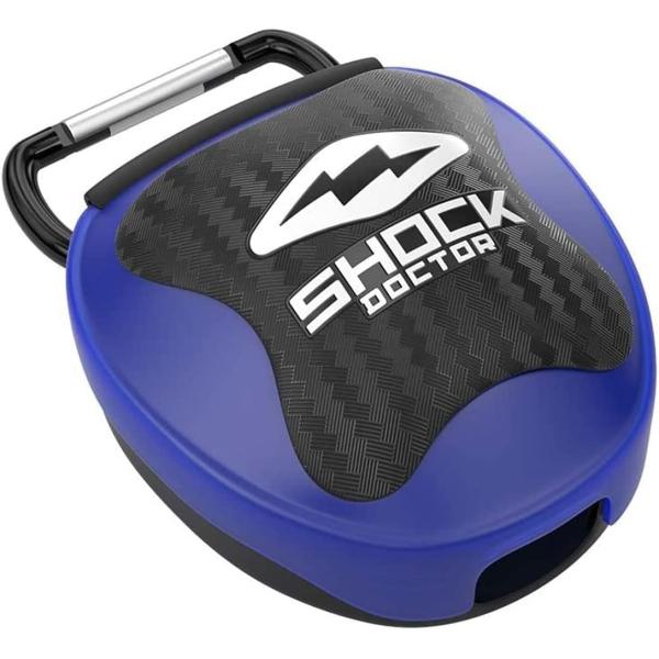 Shock Doctor Ventilated Mouth Guard Case, Universal Storage for Adult & Youth Sizes