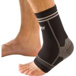 Mueller Sports Medicine 4-Way Ankle Support Sleeve, for Men and Women, Black, S/M