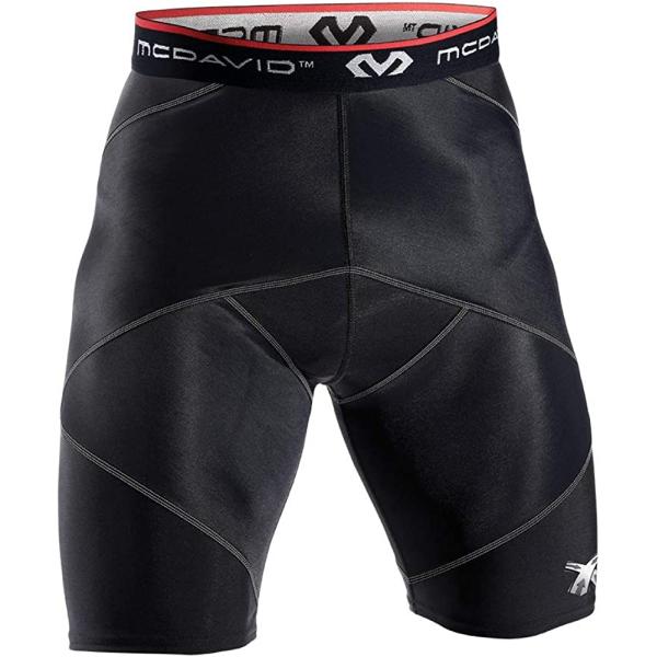 McDavid Cross Compression Shorts. Thick Compression for Muscle Support and Recovery. Hips, Hamstring, Quads