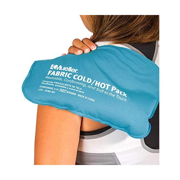Mueller Sports Medicine RecoveryCare Fabric Reusable Cold/Hot Pack, for Men and Women, One Size