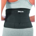 Mueller Sports Medicine Adjustable Back Brace, Back Support, for Men and Women, Black, One Size