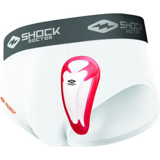 Shock Doctor Boys Compression Brief with BioFlex Cup