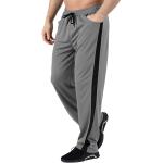 Gopune Men's Jogger Sweatpants Breathable Running Gym Athletic Mesh Pants Open Bottom