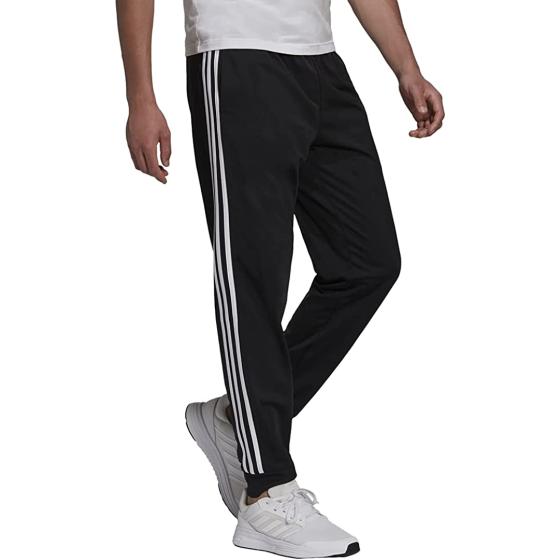 adidas Men's Aeroready Essentials Tapered Cuff Woven 3-Stripes Pants