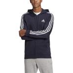 adidas Men's Essentials Fleece 3-Stripes Full-Zip Hoodie