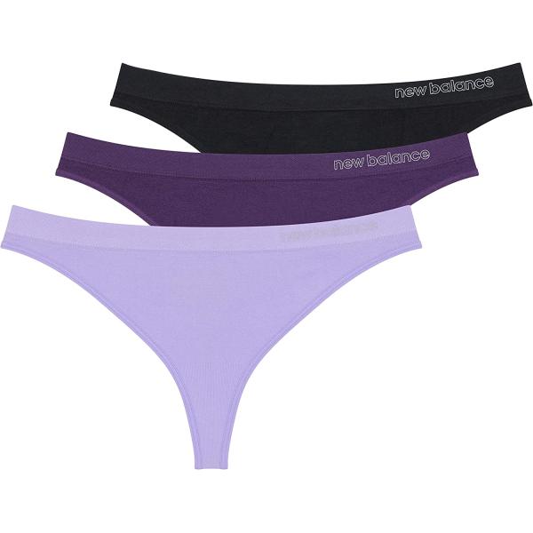 New Balance Women's Ultra Comfort Performance Seamless Thong (3-Pack)