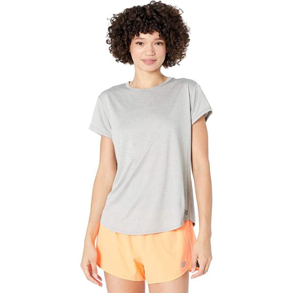New Balance Women's Sport Core Heather Short Sleeve
