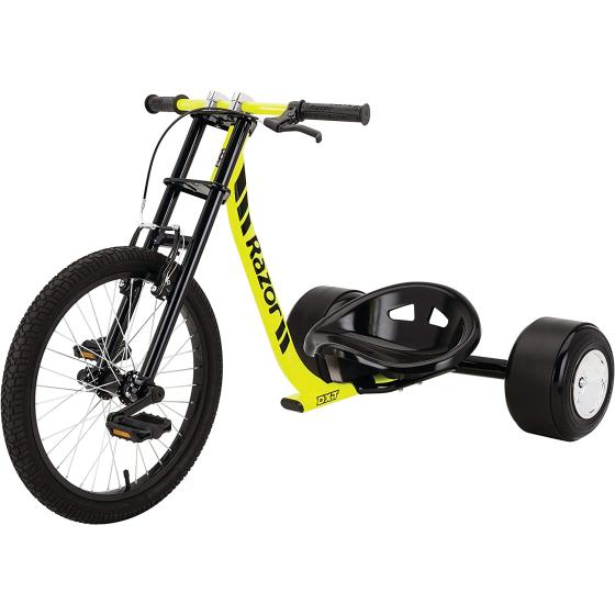 Razor DXT Drift Trike Yellow, One Size