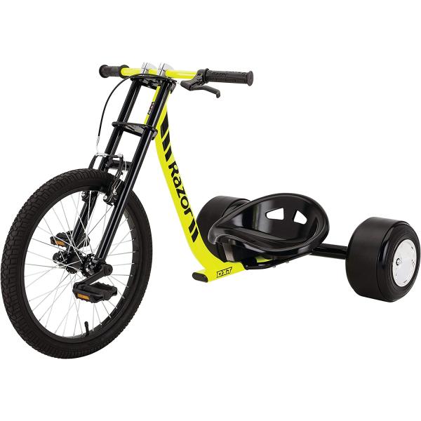 Razor DXT Drift Trike Yellow, One Size