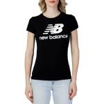 New Balance Women's Nb Essentials Stacked Logo Short Sleeve 19