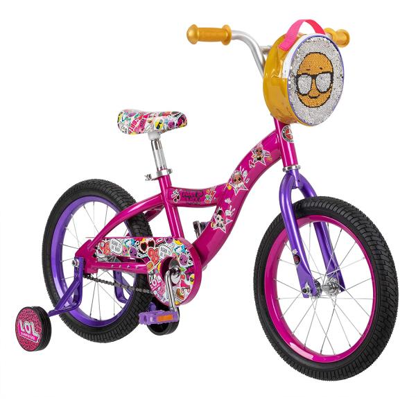 LOL Surprise Girls Bike, 16-Inch Wheels, Pink