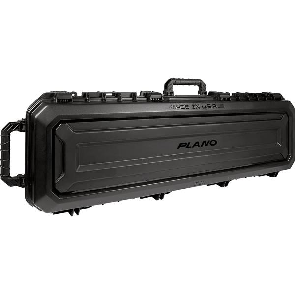 Plano All Weather Tactical Gun Case, Black with Pluck-to-Fit Foam, Watertight & Dust-Proof Shield Protection, Airline Approved