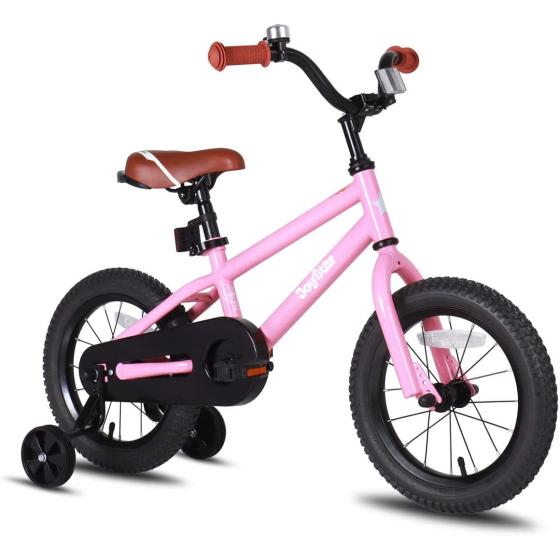 JOYSTAR Kids Bike for Boys Girls Ages 2-9 Years Old, 12-18 Inch BMX Style Kid's Bicycles with Training Wheels, 18 Inch Bikes with Kickstand and Handbrake, Multiple Colors