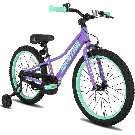 JOYSTAR NEO Kids Bike for Ages 4-12 Years Old Boys & Girls, 16 18 20 Inch Kids Mountain Bicycle with Training Wheels & Handbrake, Kids' Bicycles, Multiple Colors