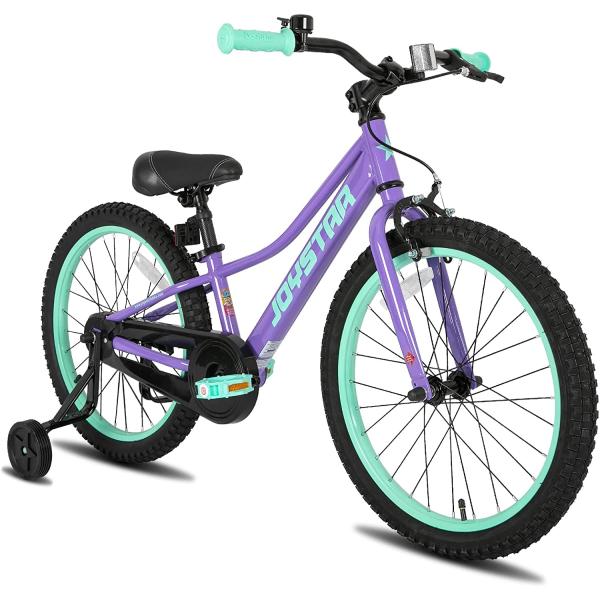 JOYSTAR NEO Kids Bike for Ages 4-12 Years Old Boys & Girls, 16 18 20 Inch Kids Mountain Bicycle with Training Wheels & Handbrake, Kids' Bicycles, Multiple Colors