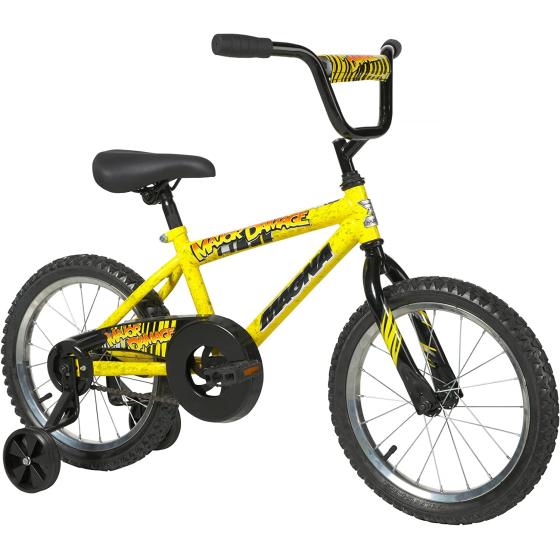 Magna Dynacraft Major Damage Bike, 12-20-Inch Wheels, Boys Ages 3-10 Years Old