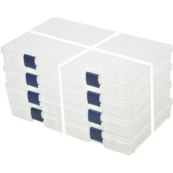 Plano 2-3700 Prolatch Stowaway (four pack), Clear