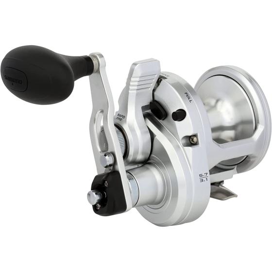 SHIMANO SpeedMaster 2 Speed Lever Drag Saltwater Fishing Reel, Right Hand Retrieve