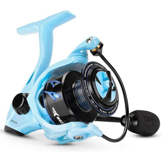 KastKing Spartacus II Fishing Reel - New Spinning Reel – Sealed Carbon Fiber 22LBs Max Drag - 7+1 Stainless BB for Saltwater or Freshwater – Gladiator Inspired Design – Great Features