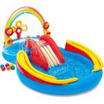 Intex Rainbow Ring Inflatable Play Center, 117" X 76" X 53", For Ages 2+