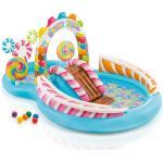 Intex Candy Zone Inflatable Play Center, 116" X 75" X 51", for Ages 2+ Blue