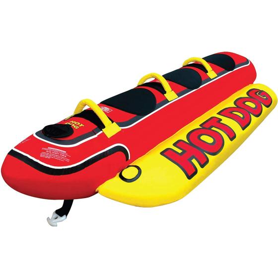 Airhead Hot Dog | Towable Tube for Boating with 1-5 Rider Options