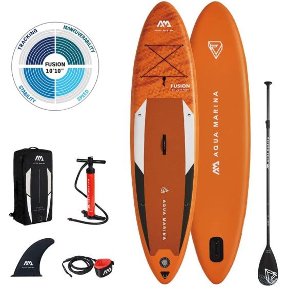 Aqua Marina Stand Up Paddle Board - FUSION 10’10” - Inflatable SUP Package