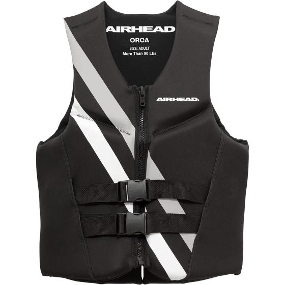 Airhead Orca Life Jacket | PFD Made of Soft Kwik-Dry Neolite Material | Child, Youth and Adult Sizes Available