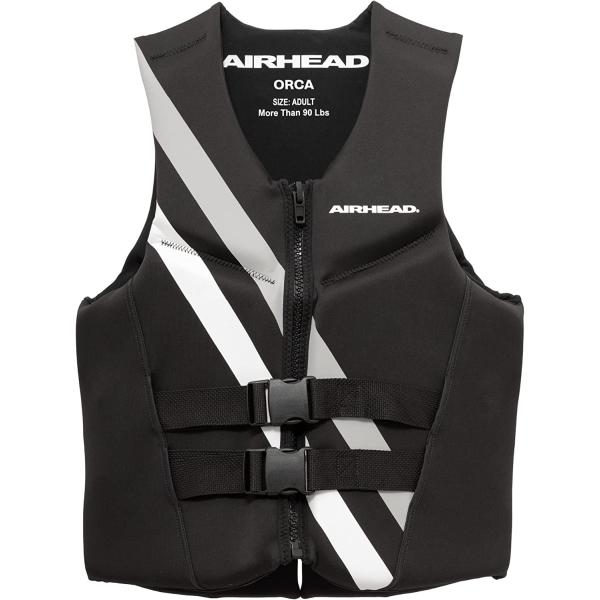 Airhead Orca Life Jacket | PFD Made of Soft Kwik-Dry Neolite Material | Child, Youth and Adult Sizes Available