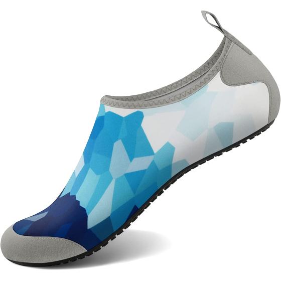 Homitem Mens Womens Water Shoes Barefoot Beach Pool Shoes Quick-Dry Aqua Yoga Socks Slip-on for Women Men Surf Swim Water Sport
