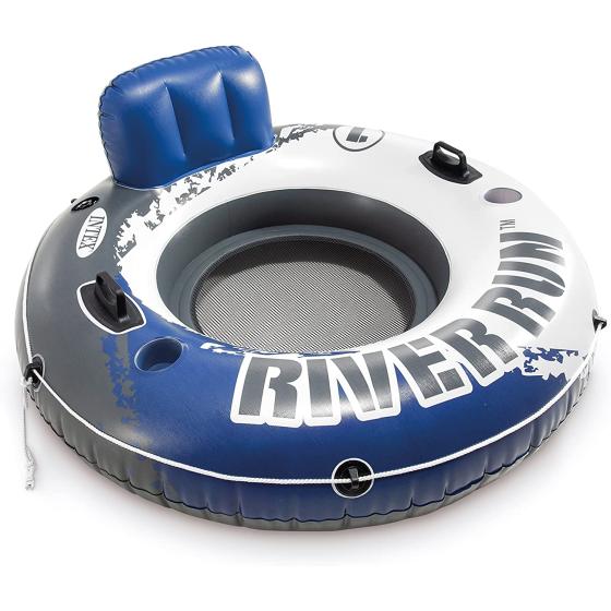 Intex River Run I Sport Lounge, Inflatable Water Float, 53" Diameter
