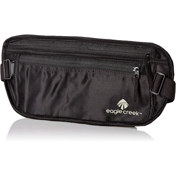EAGLE CREEK TRAVEL GEAR Undercover Silk Money Belt, Black, One Size