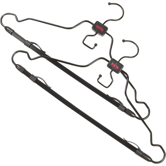 TUMI - Luggage Accessories Travel Hanger - Set of 2 Durable Reversible Hook for Garment Bag - Black