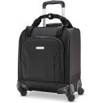 Samsonite Underseat Carry-On Spinner with USB Port, Jet Black, One Size