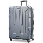 Samsonite Centric Hardside Expandable Luggage with Spinner Wheels, Blue Slate, Checked-Large 28-Inch