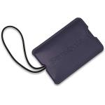 Samsonite Vinyl 2-Pack Rectangle Luggage ID Tags, Evening Blue, One Size