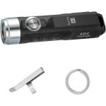 RovyVon Aurora A1 Keychain Flashlight Upgrade USB-C, 650 Lumen Rechargeable Waterproof Bright Flashlight with Clip, Perfect for Outdoors Christmas Gift (Black)