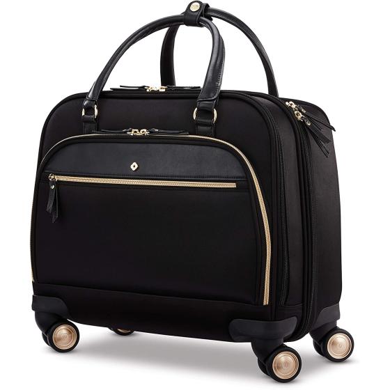 Samsonite Women's Mobile Solution Spinner Mobile Office ,Black